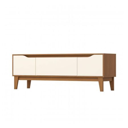 Rack Tv Henn S310-221 Veneto 160Cm Blanco/Roble