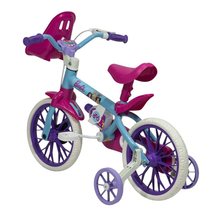 Bicicleta Nathor Barbie Rodado 12 - Vista 3