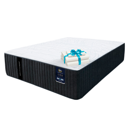 COLCHON SERTA BROOKLYN RESORTES 180X200 CON SABANAS DE REGALO