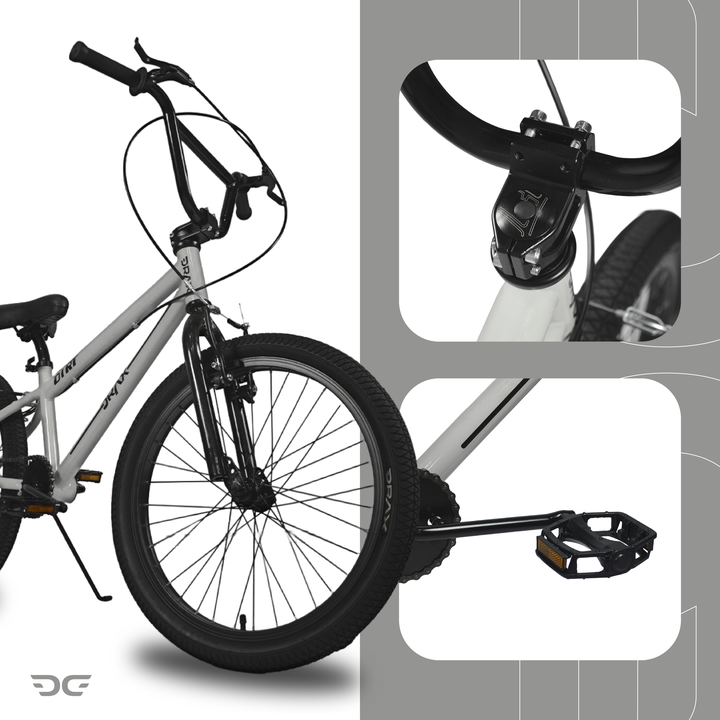 Bicicleta Bmx Freestyle Drax Dirt Rodado 20 Acero V-brakes - Vista 2