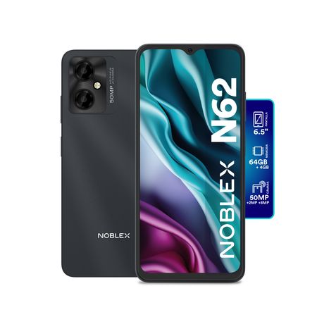 Smartphone Noblex Negro N62NEGRO