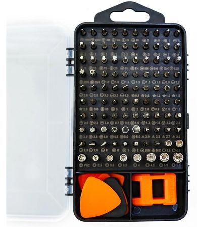 SET DE REPARACIÓN DE CELULARES, NOTEBOOK Y TABLET 115 PIEZAS- SALKOR (601.SBPH11500)