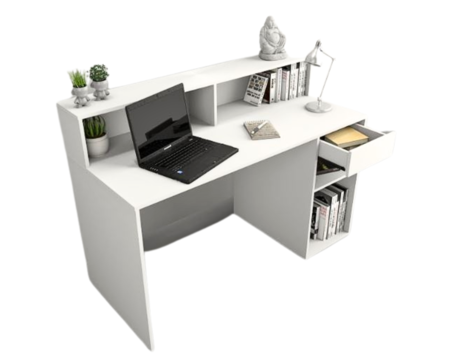 Escritorio Linea Home C/ Repisa Y 1caj 3049 Everest Tables