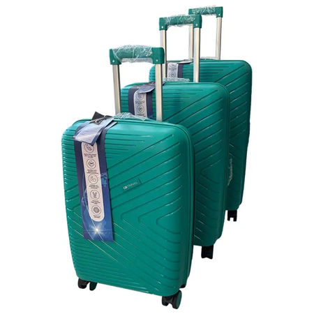 Set De 3 Valijas Gr 6993 Verde