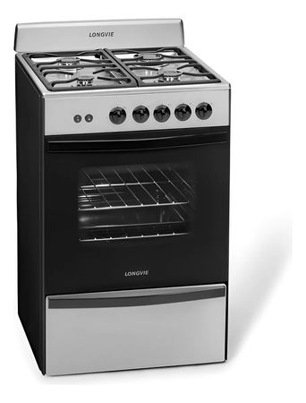 COCINA LONGVIE 56 Cts. Acero Inoxidable Encendido
