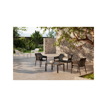 Set 4 Piezas Lotus Negro