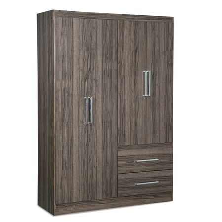 Placard Ropero Dakota 4 Puertas 2 Cajones Reforzado Maximo Fortaleza