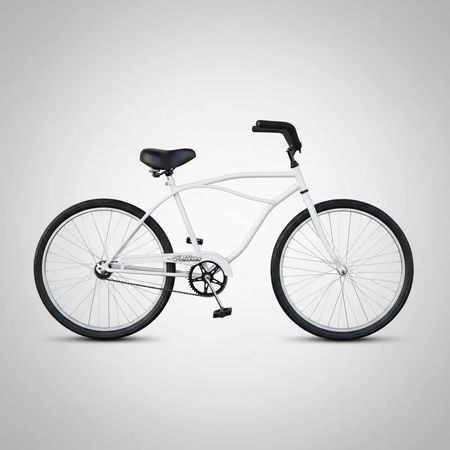 Bicicleta De Varon Playera R26 Blanca