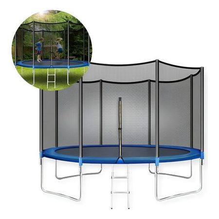 Cama Elástica Trampolín Niños Y Adultos Red Seguridad 3,66 M