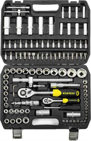 Juego De Bocallaves Kuper Kup304 108 Piezas 