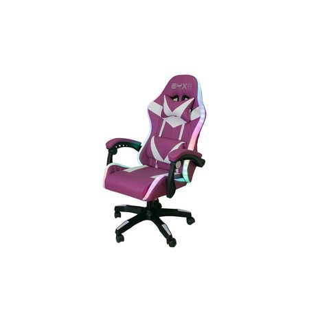 Silla Gamer Syx GCS02 Purpura con Blanco