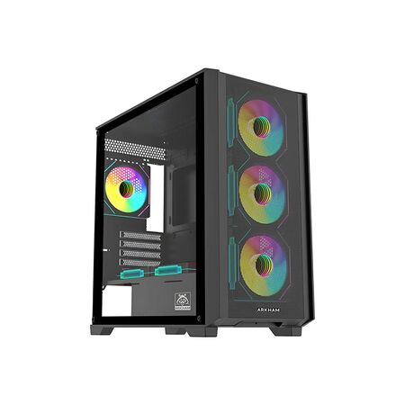 Gabinete Arkham Lotor 6 Fan ARGB M-ATX