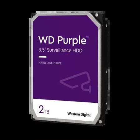 Disco Interno HDD Western Digital Purple 2TB 3.5" SATA 5400rpm