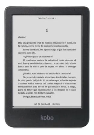 Kobo Clara Bw E-reader Negro 16gb Pantalla 6'' Hd Tactil Negro