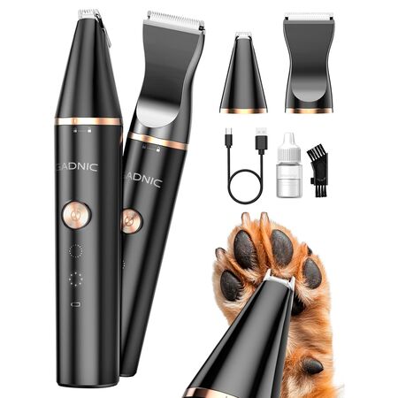 Máquina Para Cortar Pelo GADNIC Mascotas IPX7 Inalámbrica Con Accesorios