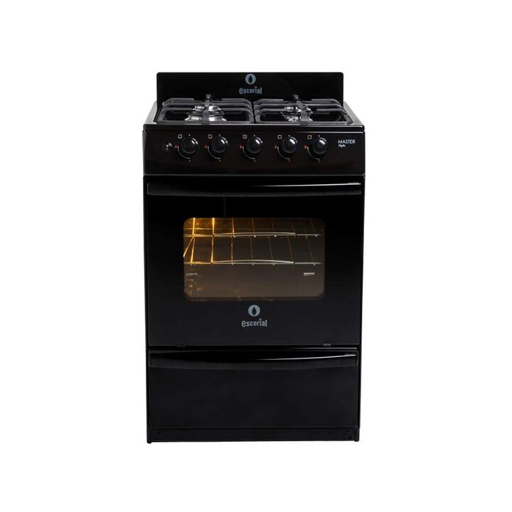 Cocina Escorial Master Style Negro Multigas - Vista 3