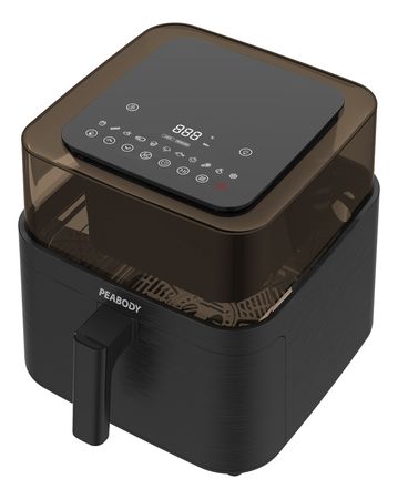 Freidora De Aire Sin Aceite Peabody PE-AFD720N Digital 7,2 Litros Con Temporizador