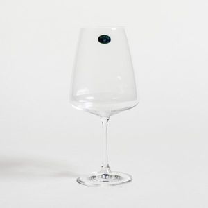 SET X12 COPAS DE CRISTAL DE BOHEMIA CORVUS 750 ML 