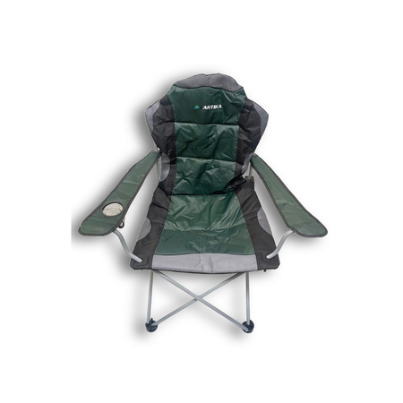 Silla Plegable Outdoor Playa Artika C/ Portavaso Hba-20t Verde