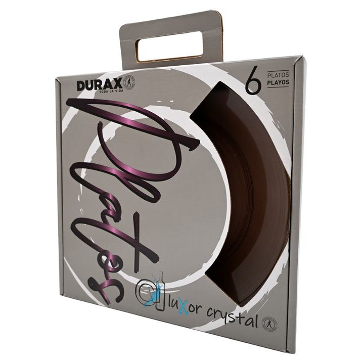 Set Durax 6 Platos Playo Milano Terra 4P - Vista 2