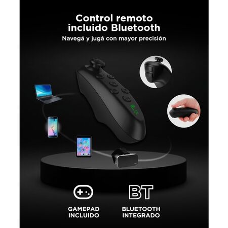 Lentes para Realidad Virtual VR Gadnic 