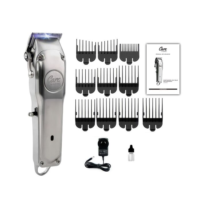 Máquina de Cortar Pelo Gadnic 1919B Acero Inoxidable Uso Profesional 5w Recargable + 8 Peines - Vista 7