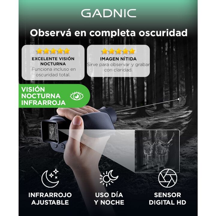 Microscopio Óptico Digital Gadnic 1200x Pantalla Lcd Hd - Vista 2