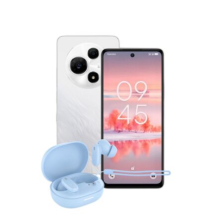 Combo TCL 60 Pro NXTPAPER 8+512GB Alps White + Auriculares Dekkin TWS