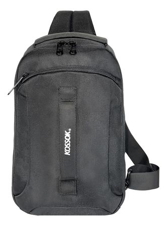 Morral Kossok Sixto Amplio Reforzado Negro Lisa
