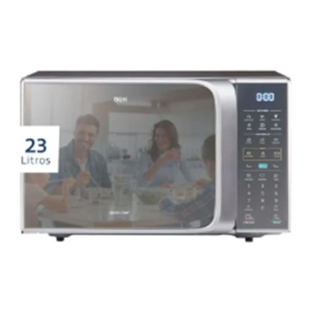 MICROONDAS BGH B223DS20 23 LITROS DIGITAL SILVER CON GRILL  - 4607605