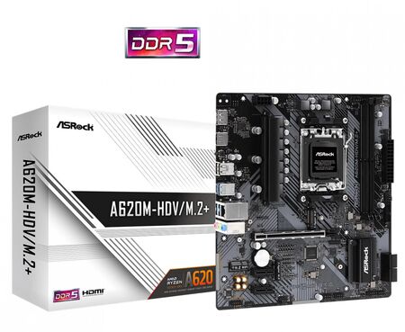Mother Asrock (AM5) A620M-HDV/M.2+