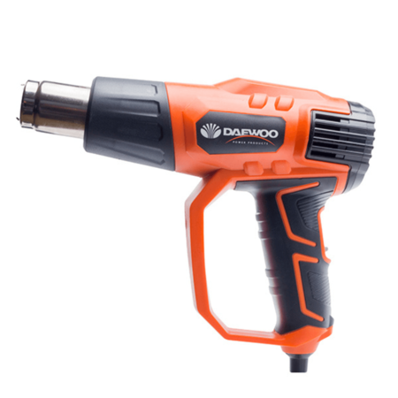 Pistola Selectora de Calor Daewoo DAHG2000B 2000w 550° + Kit de Accesorios