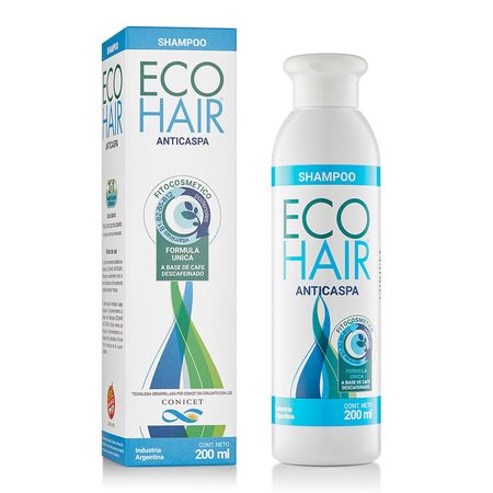 Shampoo Eco Hair Anticaspa Intensivo Cuero Cabelludo 200 Ml