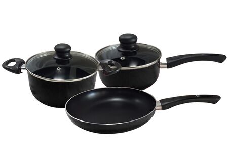 Bateria De Cocina 5 Piezas Negra 2Mm