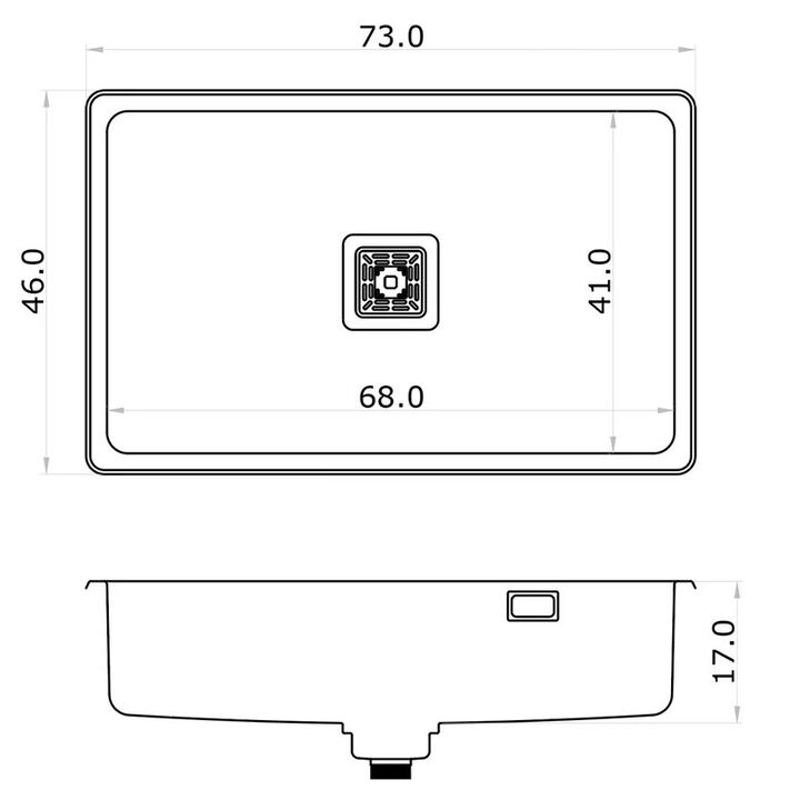 Pileta de Cocina Designia Simple 788 Mi Pileta - Vista 5