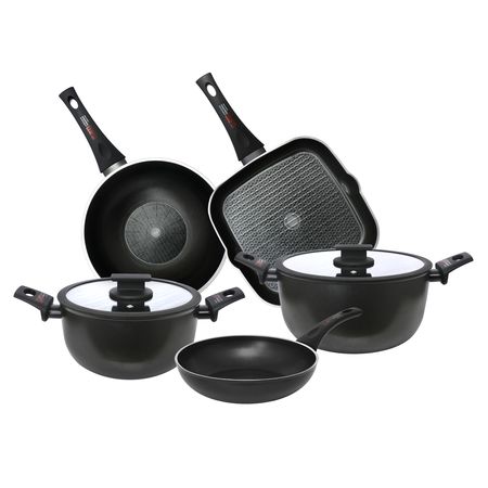 Bateria Coccion Antiadherente ITALIA Induccion 3,5 mm Fortezza 