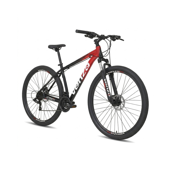 Bicicleta MTB Venzo Ahead Talle M R29 21V Shimano Negro Rojo Disco Mec. - Vista 1
