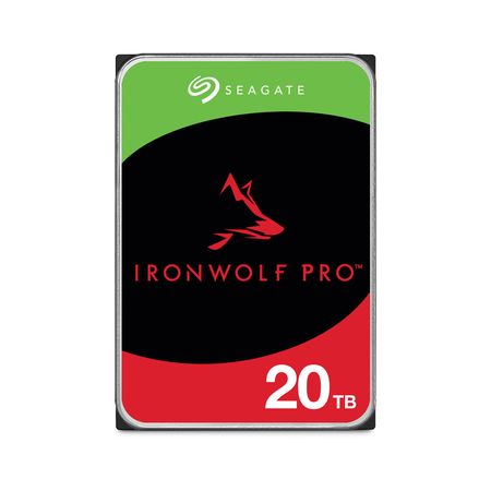 Disco duro interno Seagate 20TB 3.5" NAS Iron Wolf PRO