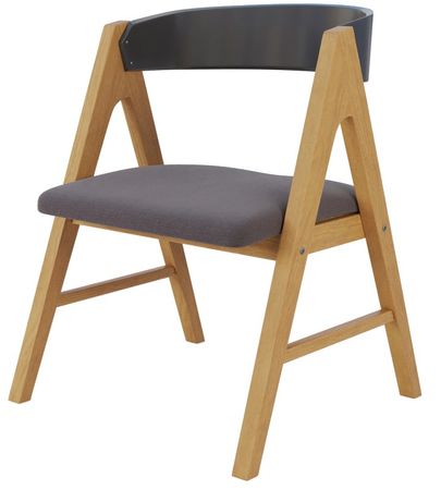 Silla Nordica Inmacol Set De 2 Mielgrafito 156