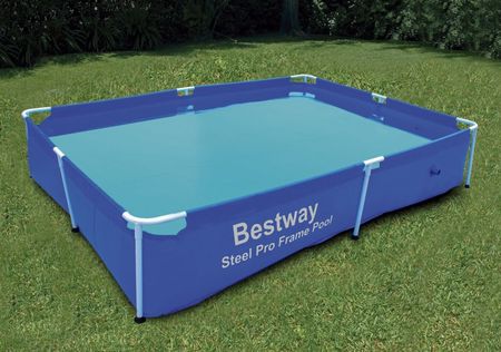 Pileta Estructural Rectangular Bestway Steel Pro De 1500L