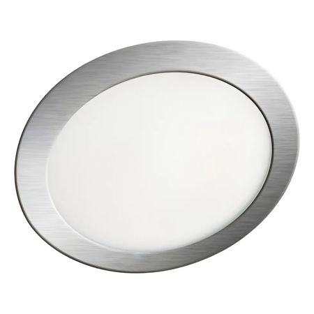 Embutir Redondo Moderno Frio Lgp 6W 220V Plata