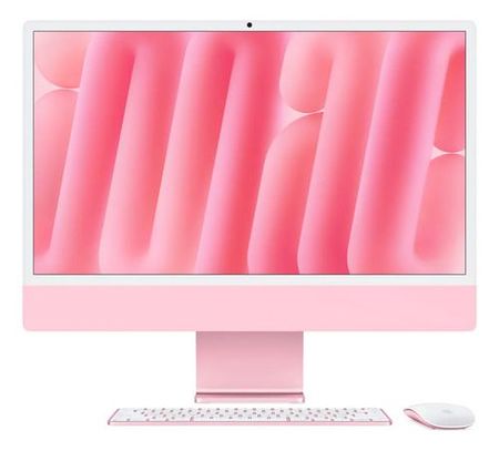 iMac 24 M4 10cpu 10gpu 16gb 512gb - Rosa - Teclado Inglés