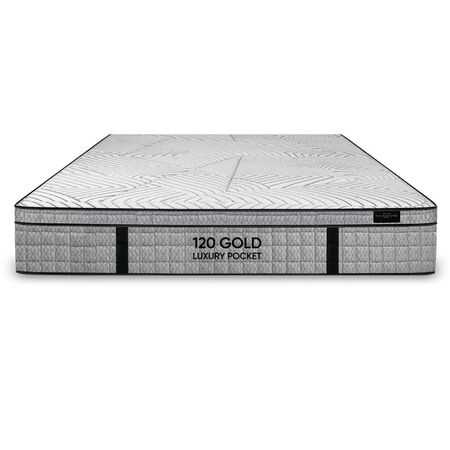 Colchon King Koil 120 Luxury Pocket 2 Plazas 130x190 de Resortes Pocket + Pillow de Espuma
