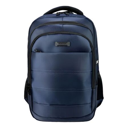 Mochila Kossok Birma Ejecutiva Carry On Porta Laptop Azul marino Liso