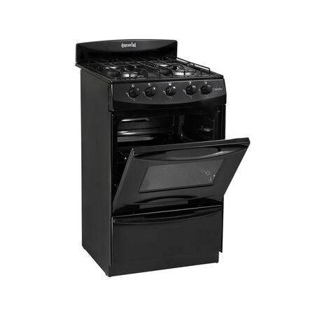 Cocina Escorial Candor Black Gas Envasado
