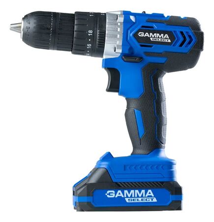 Taladro Atorn. Imp. GAMMA SELEC 13MM Bat G12600AR