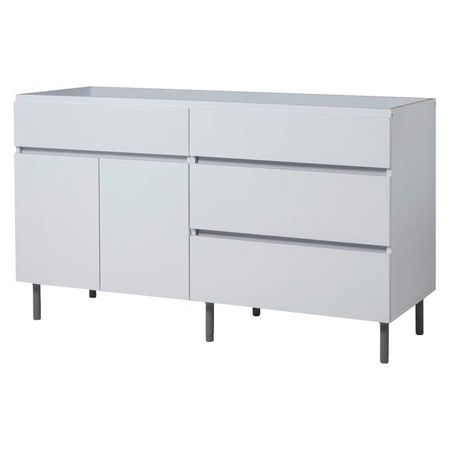 Bajo mesada 140 Cm LIVORNO 140 Blanco