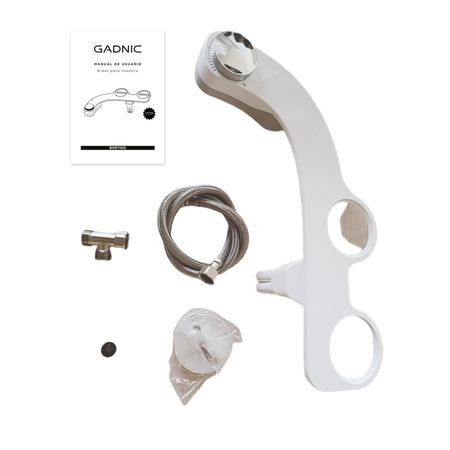 Bidet Para Inodoro Gadnic CleanSeat 200 Agua Fría 2 Boquillas