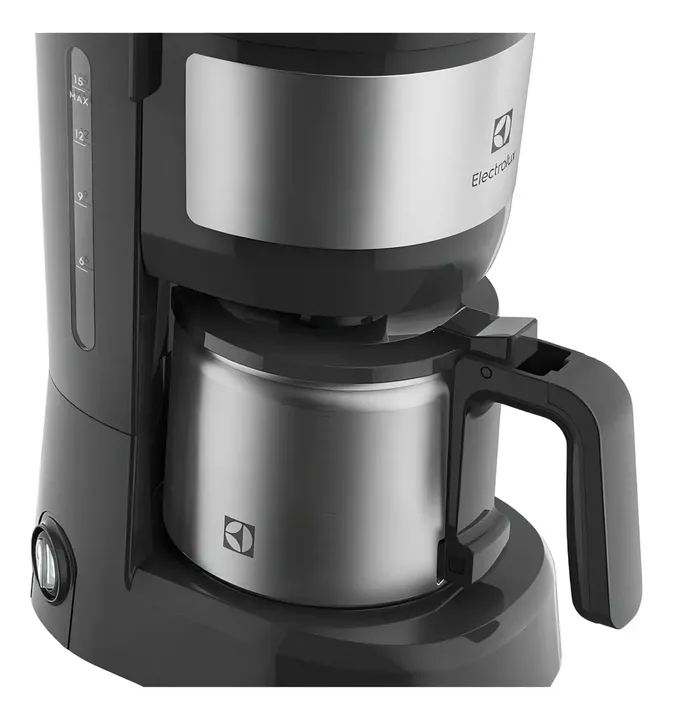 Cafetera Electrolux Ecm12 De Filtro Lavable 600ml Jarra Inox - Vista 4