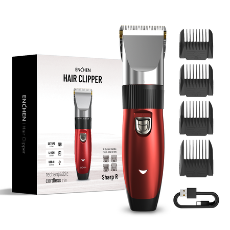 Cortadora de Pelo Inalámbrica 6000 Rpm Enchen Sharp